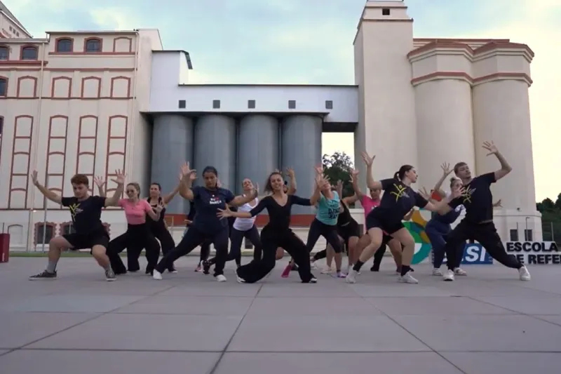 Objetivo da atividade foi potencializar as oficinas de artes conduzidas por eles (Reprodução)