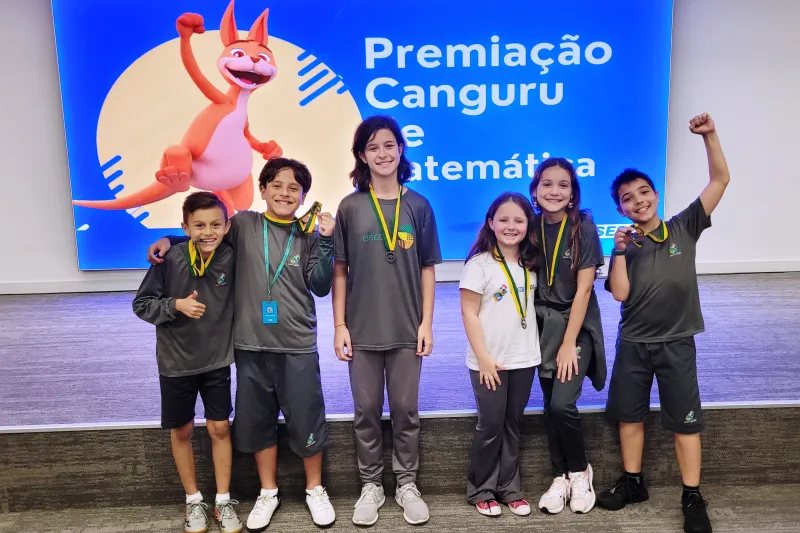 Escola SESI de Referência em Joinville foi a que mais ganhou medalhas