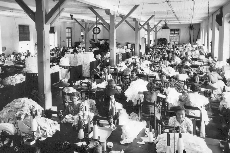 Santa Catarina é o estado com mais mulheres na indústria - Foto: Arquivo histórico José Ferreira da Silva