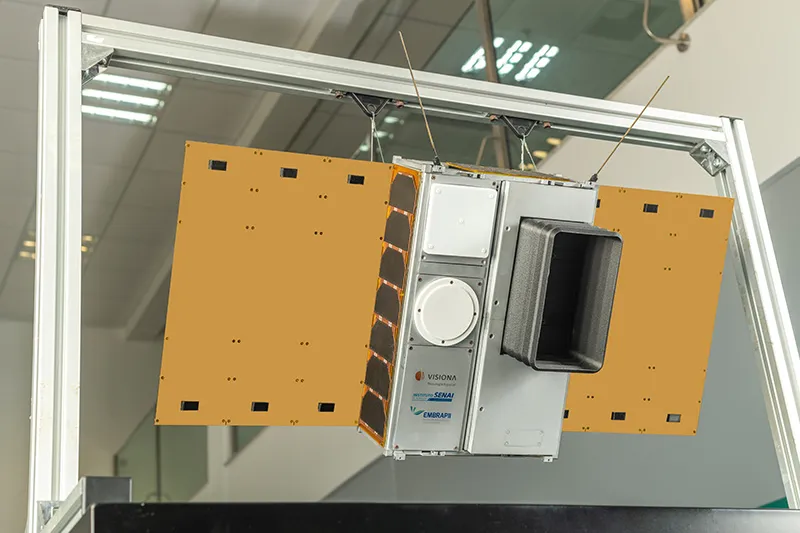 Com projetos como o desenvolvimento de satélites, Institutos de Inovação de Santa Catarina conseguem internalizar demandas locais da indústria e também participar de projetos estruturantes em âmbito nacional – Foto: Divulgação