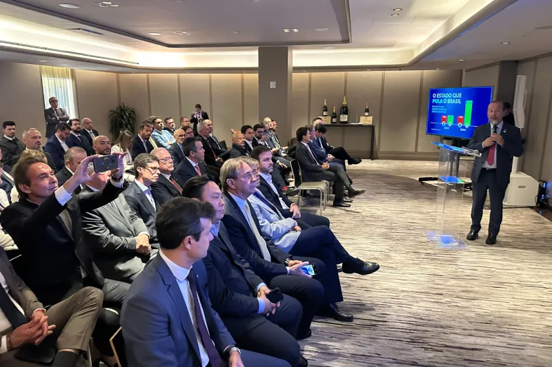 Governador Jorginho Mello durante o SC Day (foto: divulgação Secom-sc)