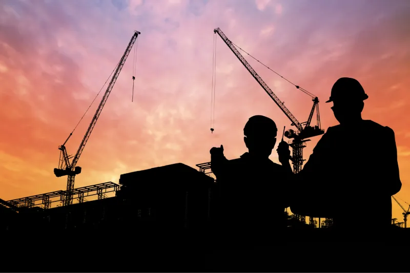 Construção civil liderou a geração de empregos, com 9.425 vagas (foto: divulgação FIESC)