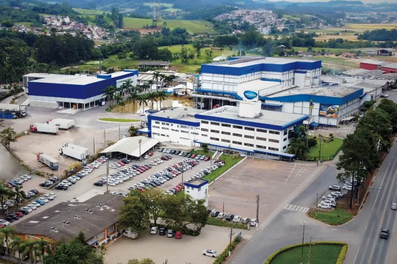 Sede da Pamplona, em Rio do Sul. Foto: Divulgação/Pamplona Alimentos