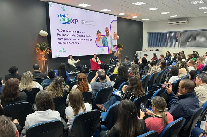 Encontro reafirma compromisso do SESI/SC com ambientes corporativos saudáveis (Ellen Ramos)
