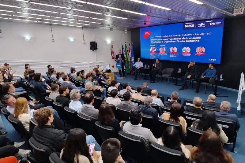 Evento em Joinville foi o segundo da caravana catarinense. Foto: Thiago Dias