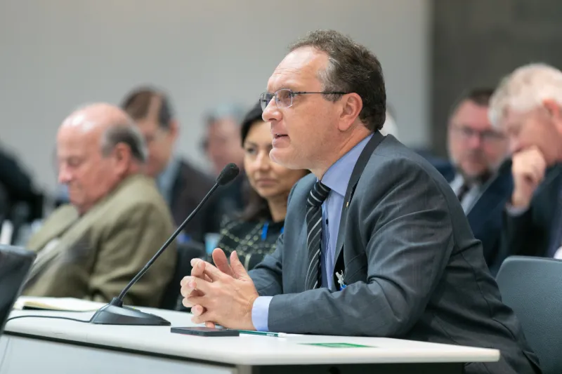 André Odebrecht, primeiro vice-presidente da FIESC. Foto: Filipe Scotti