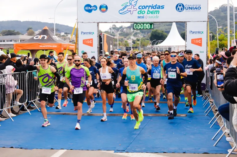 Em 2024, já teve prova em Rio do Sul, Joinville, Blumenau e Criciúma (foto) (Herminio D´Avilla)