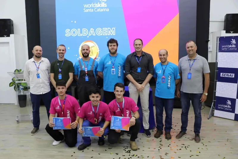 Grupo disputará provas de soldagem, fresagem CNC e mecratrônica (Divulgação)