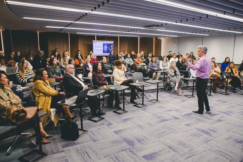 Evento contou com debate e apresentação de experiências de empresas (Filipe Scotti)
