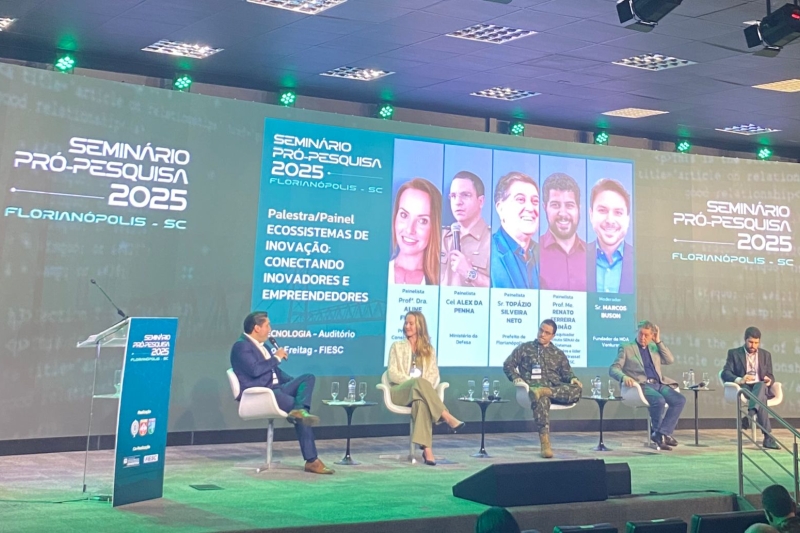Painel destaca conexão entre ciência, empreendedorismo e ecossistema de inovação