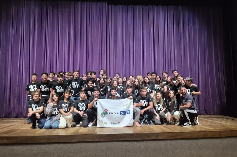 Espetáculo foi apresentado na SCAR, em Jaraguá do Sul (Divulgação)