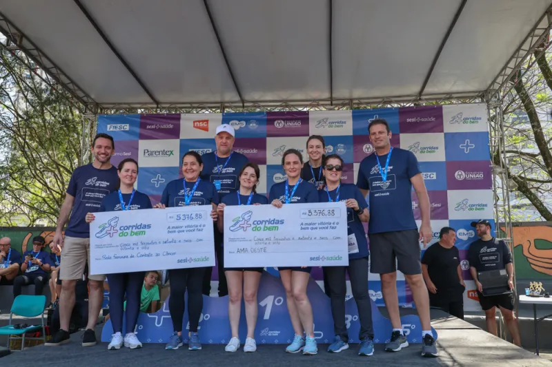 Duas entidades da cidade receberam parte do valor das inscrições (Débora Favretto)