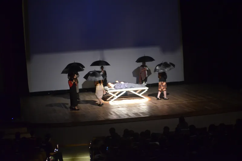 Espetáculo foi apresentado na SCAR, em Jaraguá do Sul (Divulgação)