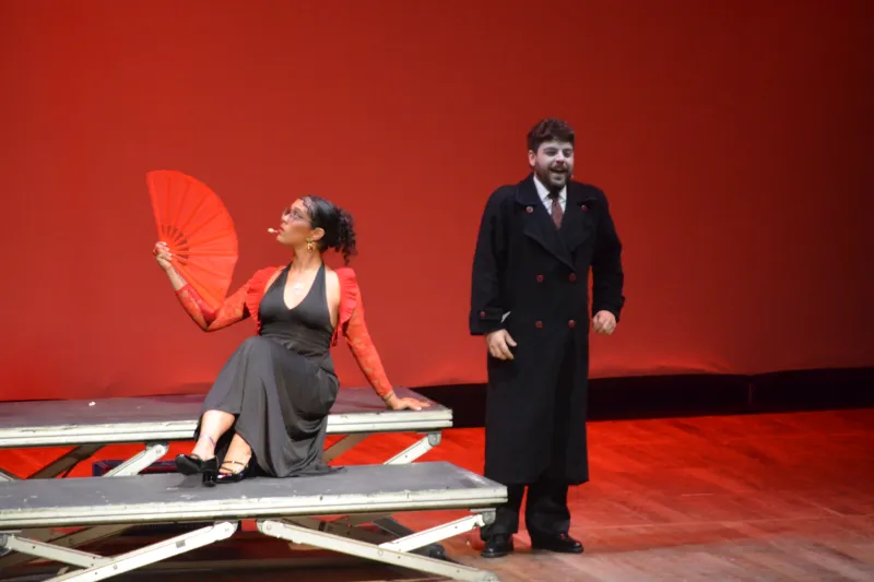 Espetáculo foi apresentado na SCAR, em Jaraguá do Sul (Divulgação)