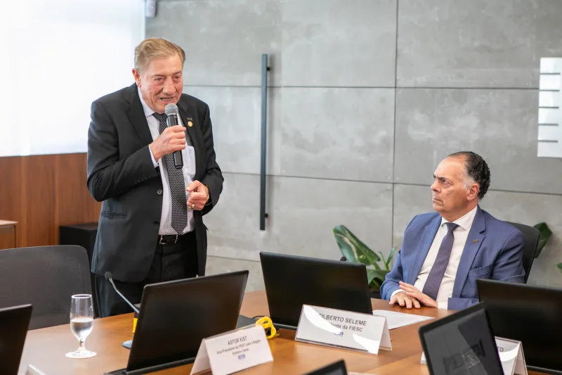 Astor Kist, vice-presidente da FIESC no Oeste. “Programa é iniciativa digna de louvor.”