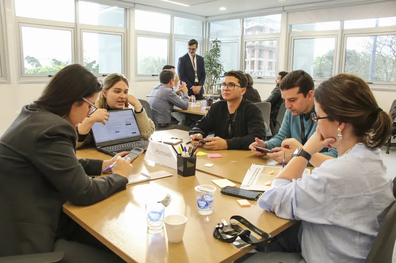 Executivos e colaboradores da Portobello participam de programa desde fevereiro (Julio Gomes)
