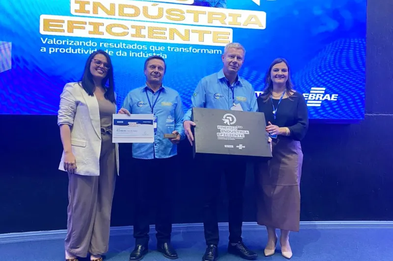 No Vale do Itajaí, ganhadora foi a Doratta Indústria e Comércio (Divulgação)