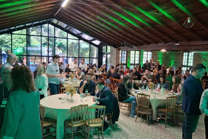 Azeplast, Zagonel e Ogochi participaram do evento em Chapecó. Foto: Divulgação