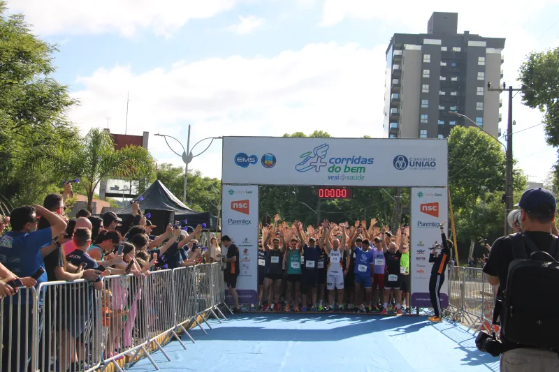 Corrida em Caçador foi a penúltima da temporada 2025 do circuito do SESI/SC (Divulgação)