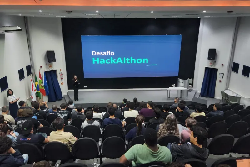 Hackathon funciona como um laboratório vivo de inovação. Foto: Divulgação/SENAI