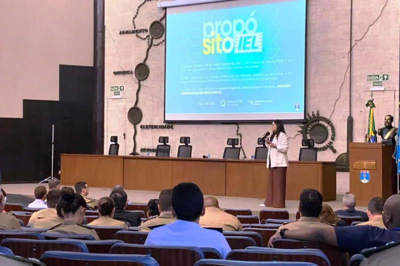 Renata Kitamura fez apresentação de programa de SC (Divulgação)