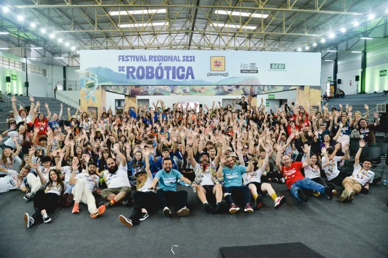 Disputas seguem até esta terça (2) no SESI do município