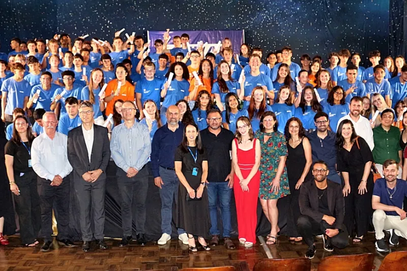 Mais de 700 jovens ingressaram na Aprendizagem Industrial no Alto Vale do Itajaí, em 2025. (Foto: Debora Claudio)