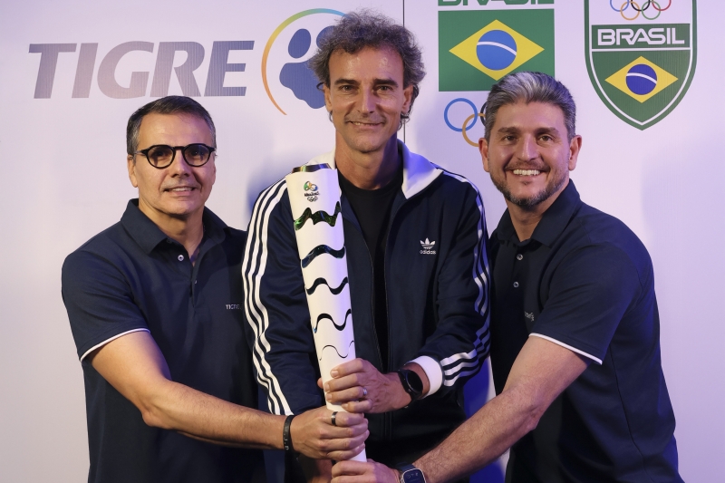 Tigre acerta patrocínio com o Comitê Olímpico do Brasil por três anos