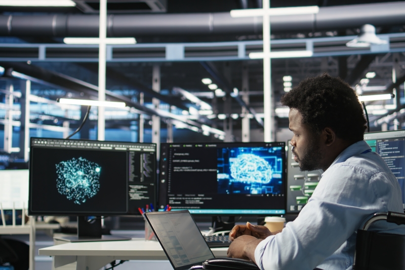 Engenheiro de inteligência artificial, requisitado em setores como a indústria, lidera (Freepik)