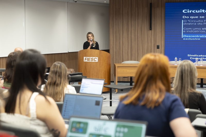 Workshop segue até quarta, na FIESC, em Florianópolis, e com transmissão virtual (foto: Fabrício de Almeida)