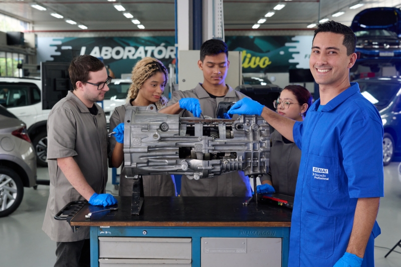 SENAI/SC registra 155,5 mil matrículas em cursos profissionais e técnicos em 2025