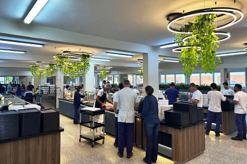 Estratégia é levar aos trabalhadores alimentação balanceada para promover saúde (Divulgação)