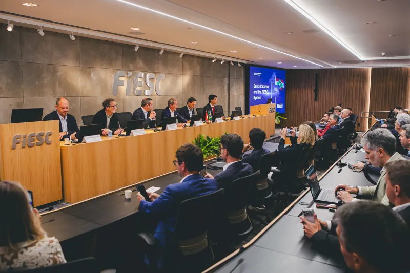 Encontro  buscou fortalecer o relacionamento institucional e empresarial entre os dois mercados. Foto: Filipe Scotti