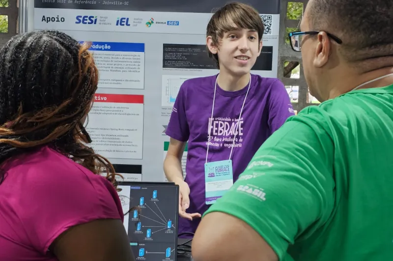 Iniciativa premiada foi desenvolvida pelo estudante João Rodrigo Luckow (Divulgação)