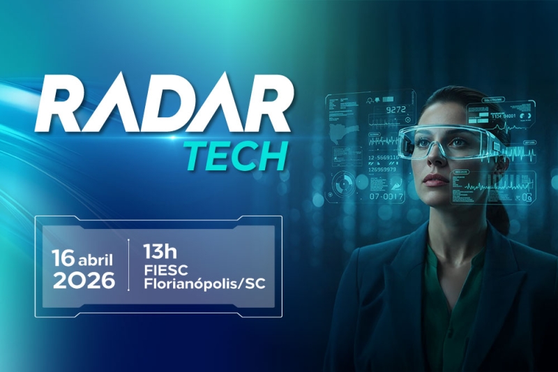 Radar Tech debate modernização da indústria e impacto da robotização em evento na FIESC