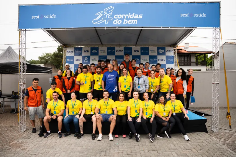 SESI mobilizou equipe para garantir conforto dos participantes