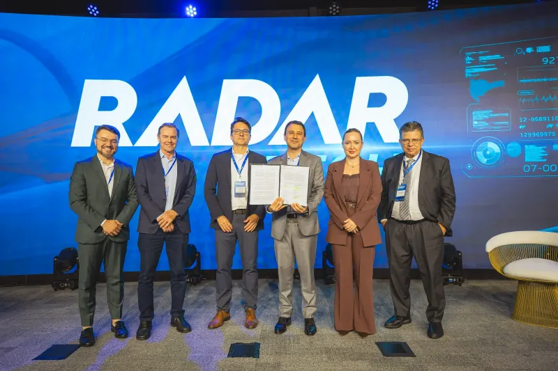 Assinatura ocorreu nesta quinta (16) no RADAR Tech. Foto: Junior Somensi