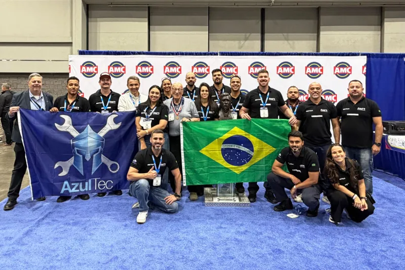 Após treinamento no SENAI/SC, equipe da Azul vence provas nos Estados Unidos