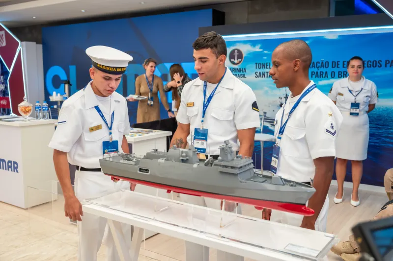 Marinha é uma das forças que participam da SC Expo Defense