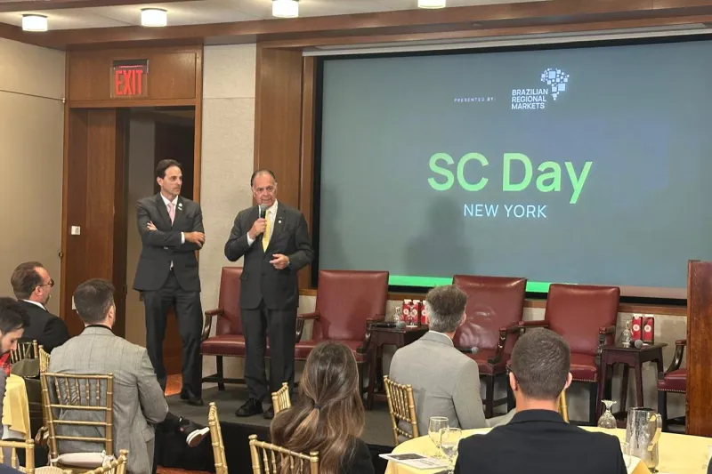 Encontros em Nova York fortalecem relações comerciais e diplomacia empresarial, diz FIESC