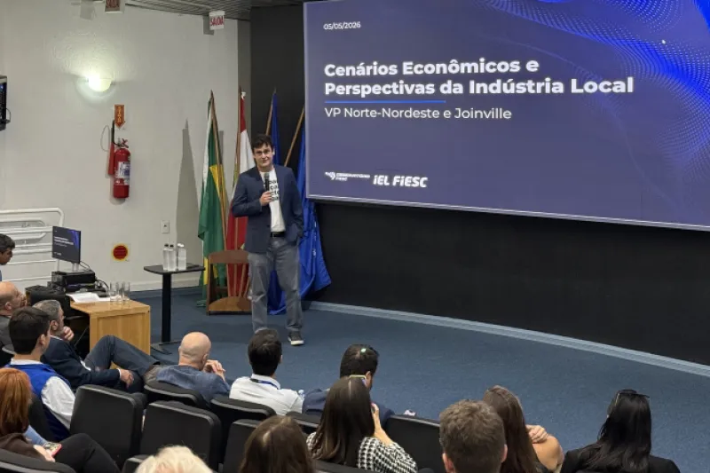 FIESC percorre o Norte catarinense e mobiliza indústrias sobre inovação e cenário trabalhista