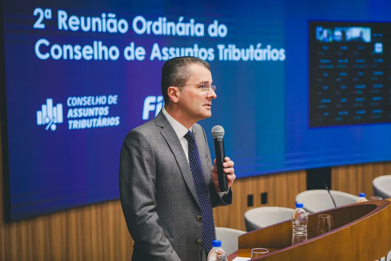 O tema foi debatido em reunião do Conselho de Assuntos Tributários da FIESC. (Foto: Filipe Scotti)