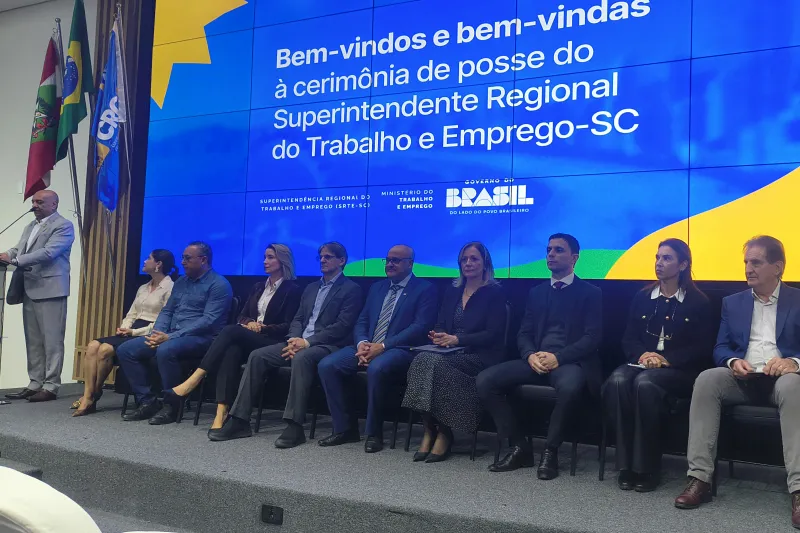 Valmor de Paula assume como superintendente Regional do Trabalho em SC