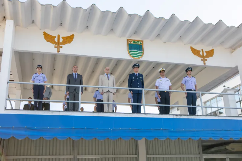 Solenidade de homenagem foi realizada na Base Aérea de Florianópolis (foto: Filipe Scotti)