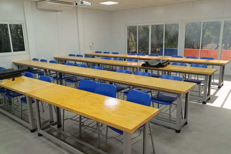 Laboratório multiuso do novo SENAI de Mondaí