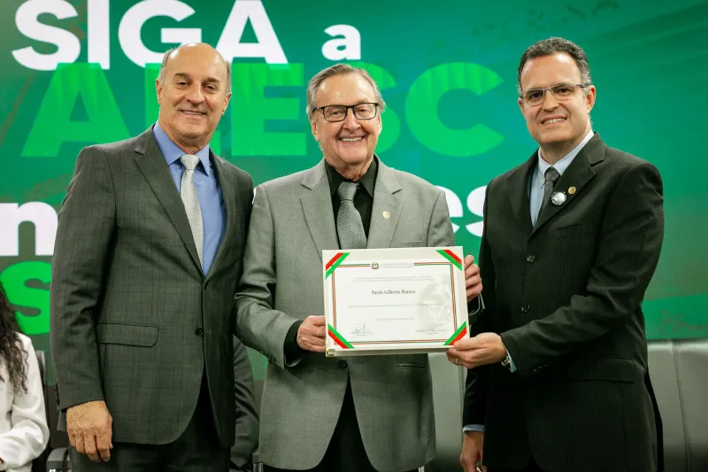 FIESC lamenta falecimento de Paulo Gilberto Ramos