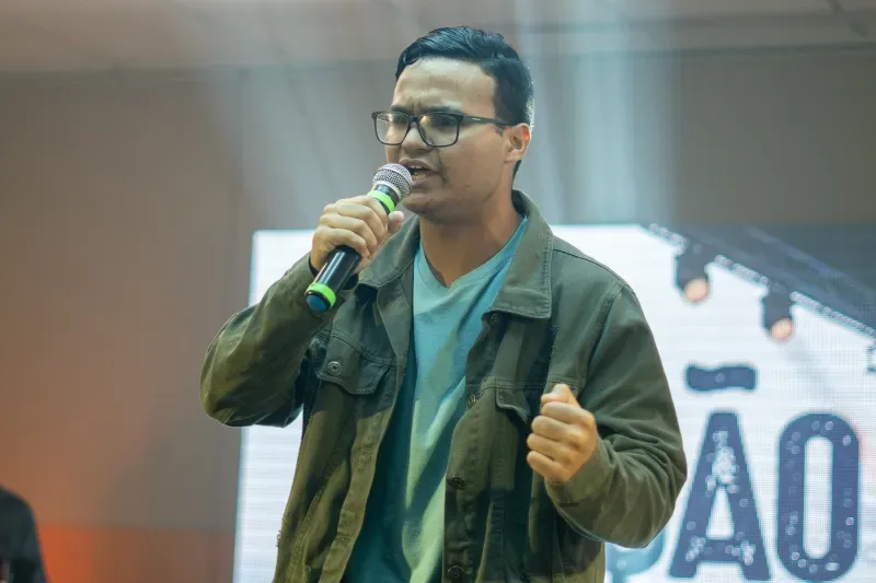 Finalista na etapa regional de Jaraguá do Sul, na Malwee