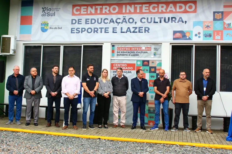 Evento reuniu representantes da prefeitura, FIESC, SESI e SENAI/SC