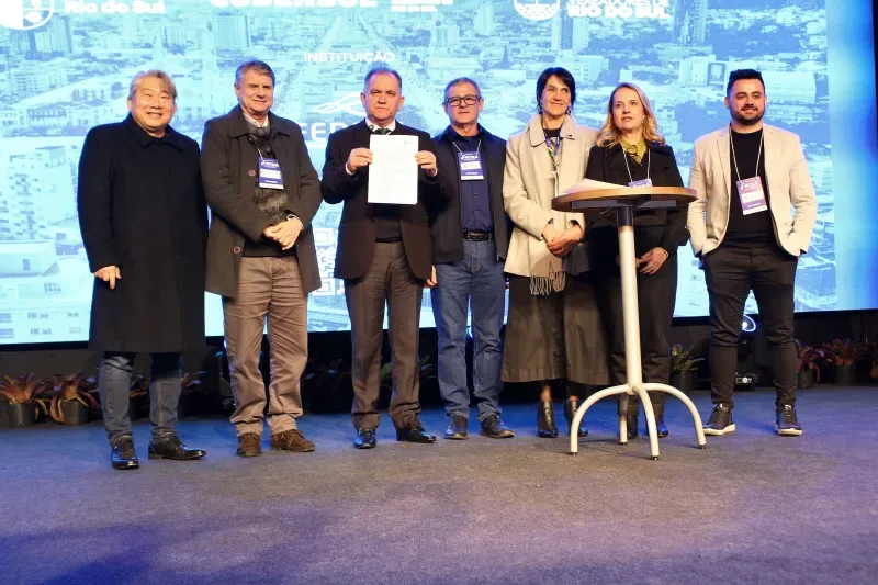 Intensa programação marcou a presença da FIESC durante a FERSUL 2026. (Fotos: Debora Claudio)