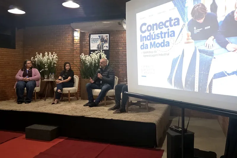 Conecta Indústria da Moda aproxima o SENAI dos setores têxtil e vestuário.  (Fotos: Pedro G. C. de Oliveira)